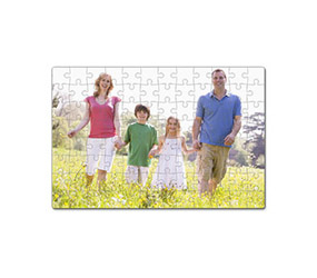 7 x 5 inches personalised photo jigsaw